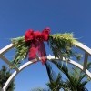 Swag Decoration For Less - swag on garden arch