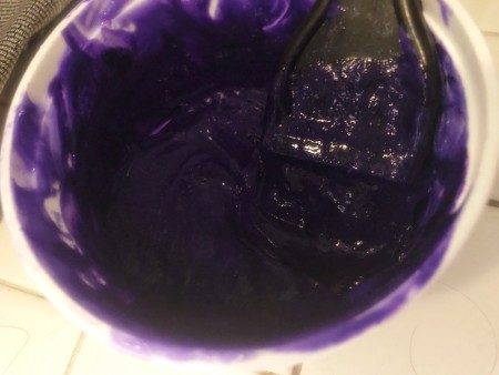 Making Pastel Hair Dyes - darkest color made with at least 50% dye to conditioner
