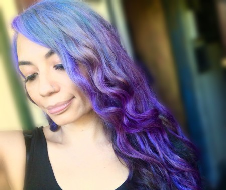Making Pastel Hair Dyes - mermaid ombré hair color