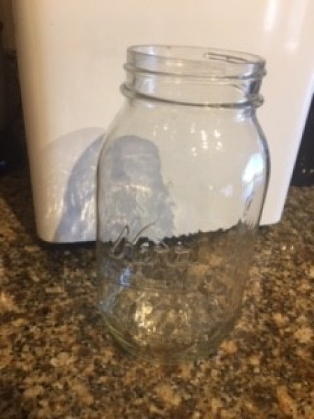 Canning Jar Sewing Kit - jar