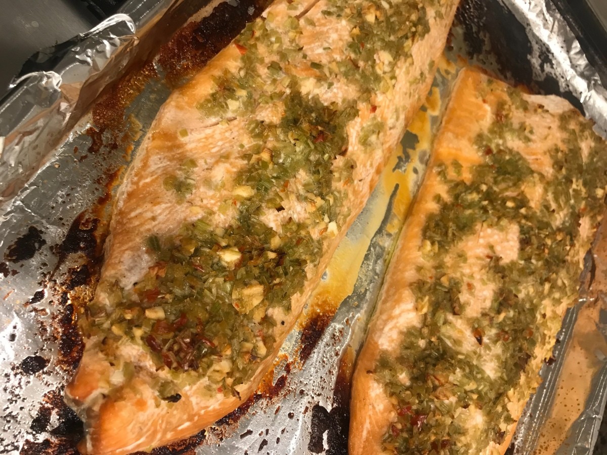 Asian Inspired Baked Salmon | ThriftyFun