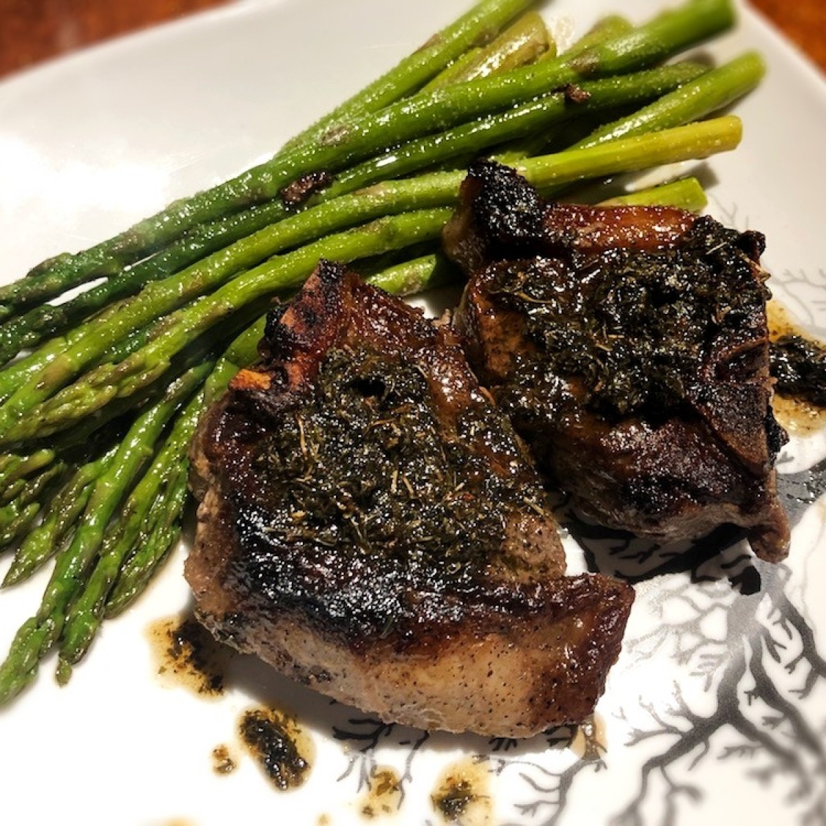 Herb Butter Lamb Chops ThriftyFun