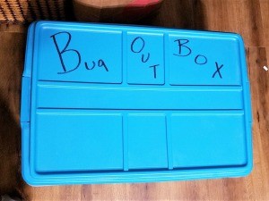 Making an Emergency Bug Out Box