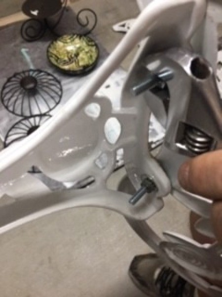 Bug Sculpture - attaching to legs