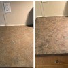Painting Laminate Countertops? - before and after photo