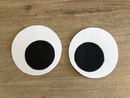 Mummy Decorative Pillow - pupils painted black