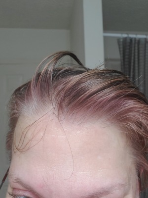 Hair Turned Pink when Dyed? - pinkish hue to hair