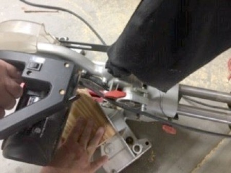 Wooden Fall Pumpkins - continuing to cut pumpkin shapes