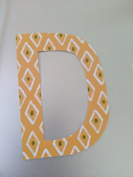 Happy Birthday Cut Letter Banner