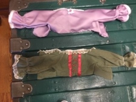 Topsy Turvy Cinderella Doll - finished bodices