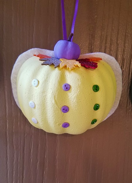 Non-Traditional Foam Pumpkin Halves