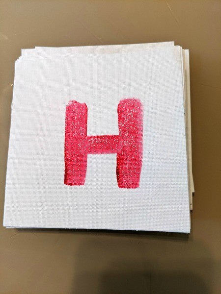 Painted Happy Birthday Banner