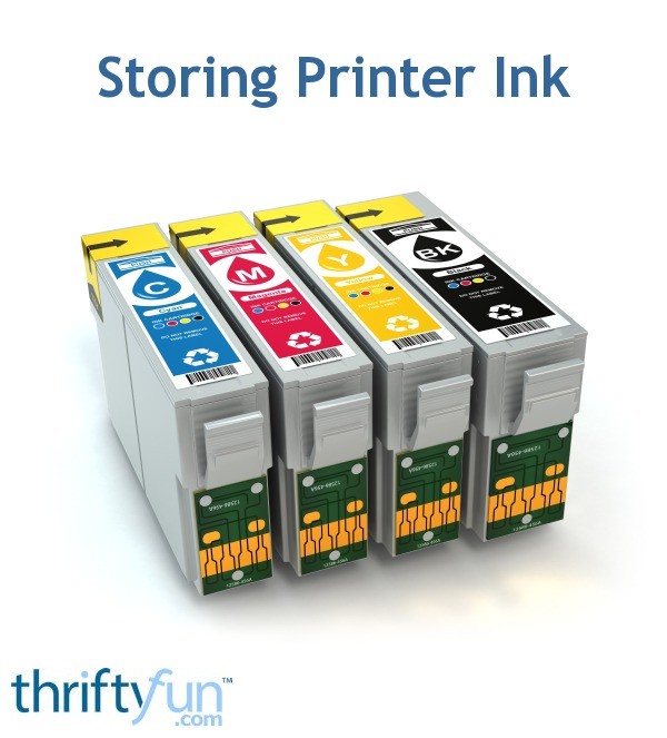 Storing Printer Ink ThriftyFun