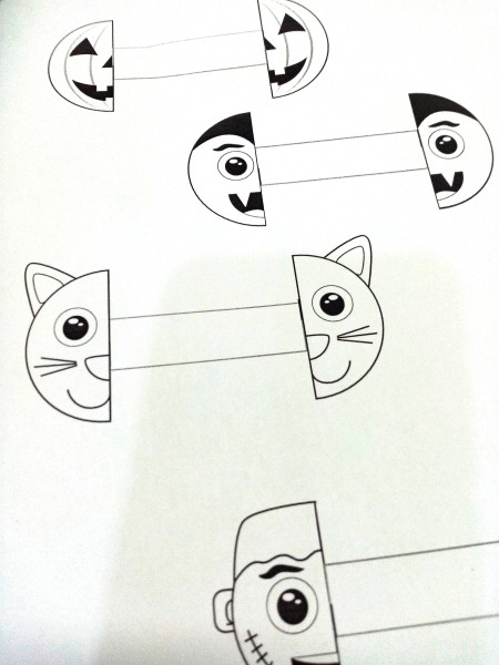 Paper Monster Rings - make several