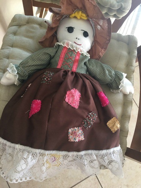 Topsy Turvy Cinderella Doll - peasant