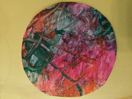 Saturn Hanging Decoration - cut it out