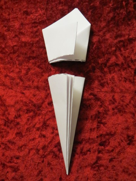 Fancy Paper Snowflake - cut made