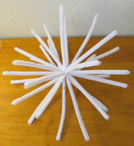 Starburst Pipe Cleaner Tree Topper