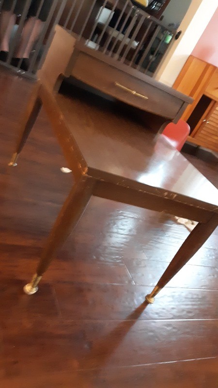 Value of a Mersman End Table? - stepped end table with a drawer