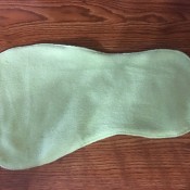 Burp Cloth - finished burp cloth