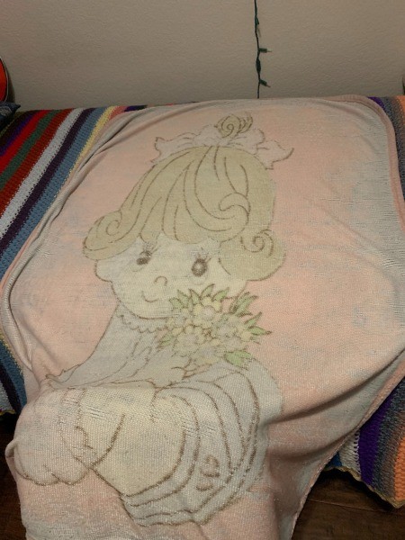 Fixing a Worn Kid's Blanket?