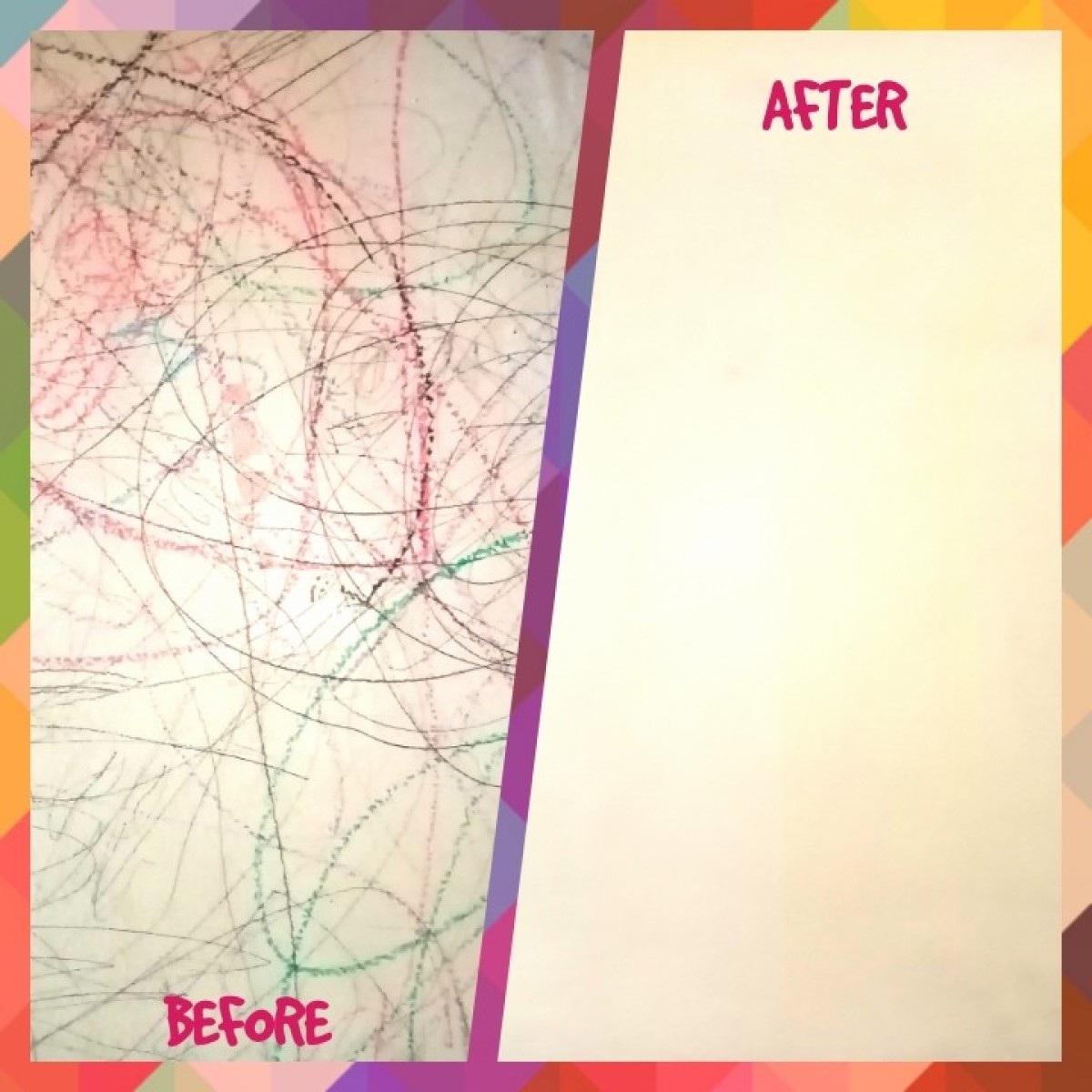 Removing Oil Pastel, Crayon and Pencil Writing on Wall ThriftyFun