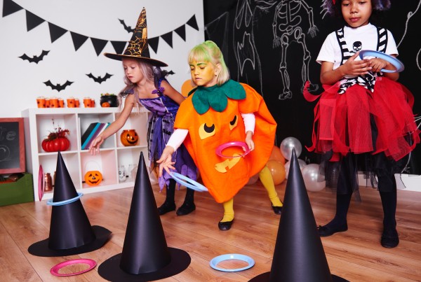 A kids Halloween party.