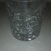 A decorative drinking glass.