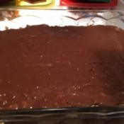 A pan of O Henry bars.