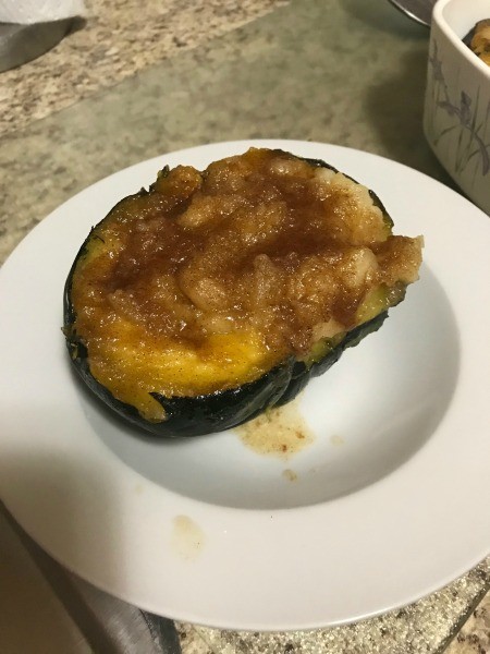 apple acorn squash casserole