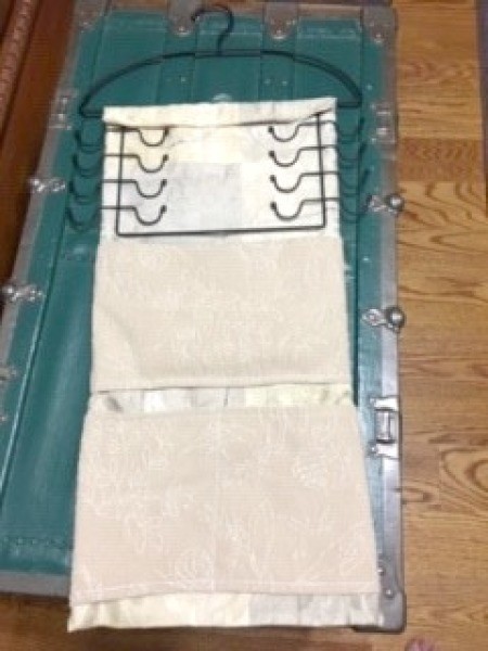 Mask Organizer/Hamper - hanger placement