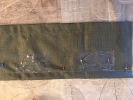 Mask Organizer/Hamper - plastic for labels