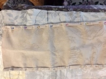 Mask Organizer/Hamper - pocket on back