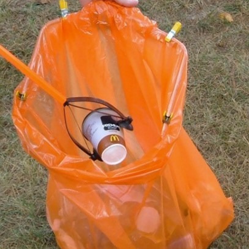 Lovely trash bag holder lowes Bag Holder For Picking Up Litter Thriftyfun