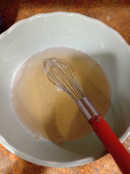 Soap Jellies - thoroughly mixed