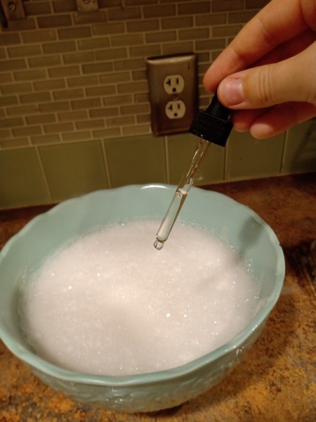 Soap Jellies -  dropper of essential oil