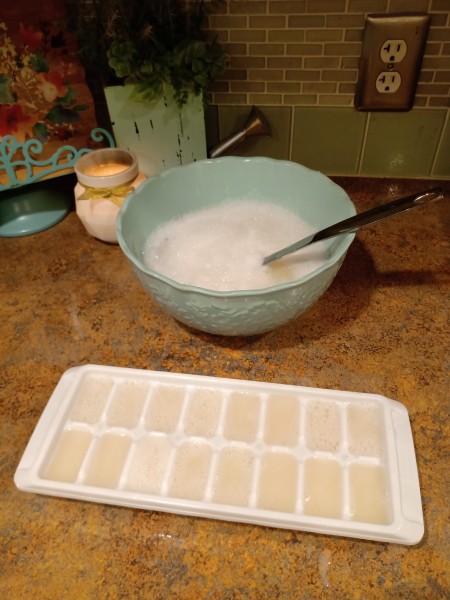 Soap Jellies - filled tray