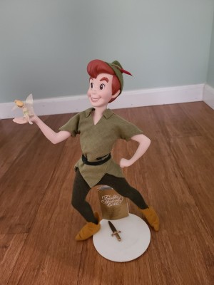 Front of Peter Pan doll.