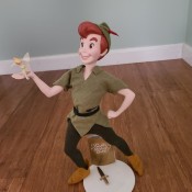 Front of Peter Pan doll.
