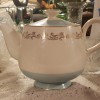 Value of a Homer Laughlin Teapot? - white teapot with gold trim