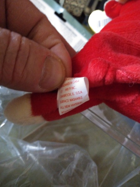 Value of a Rare Snort the Bull Beanie Baby?
