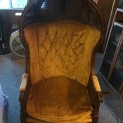 A vintage chair.