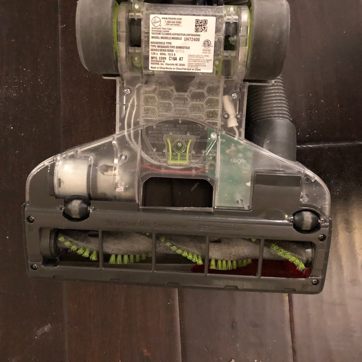 Clean Hair from Vacuum Brush Roll ThriftyFun