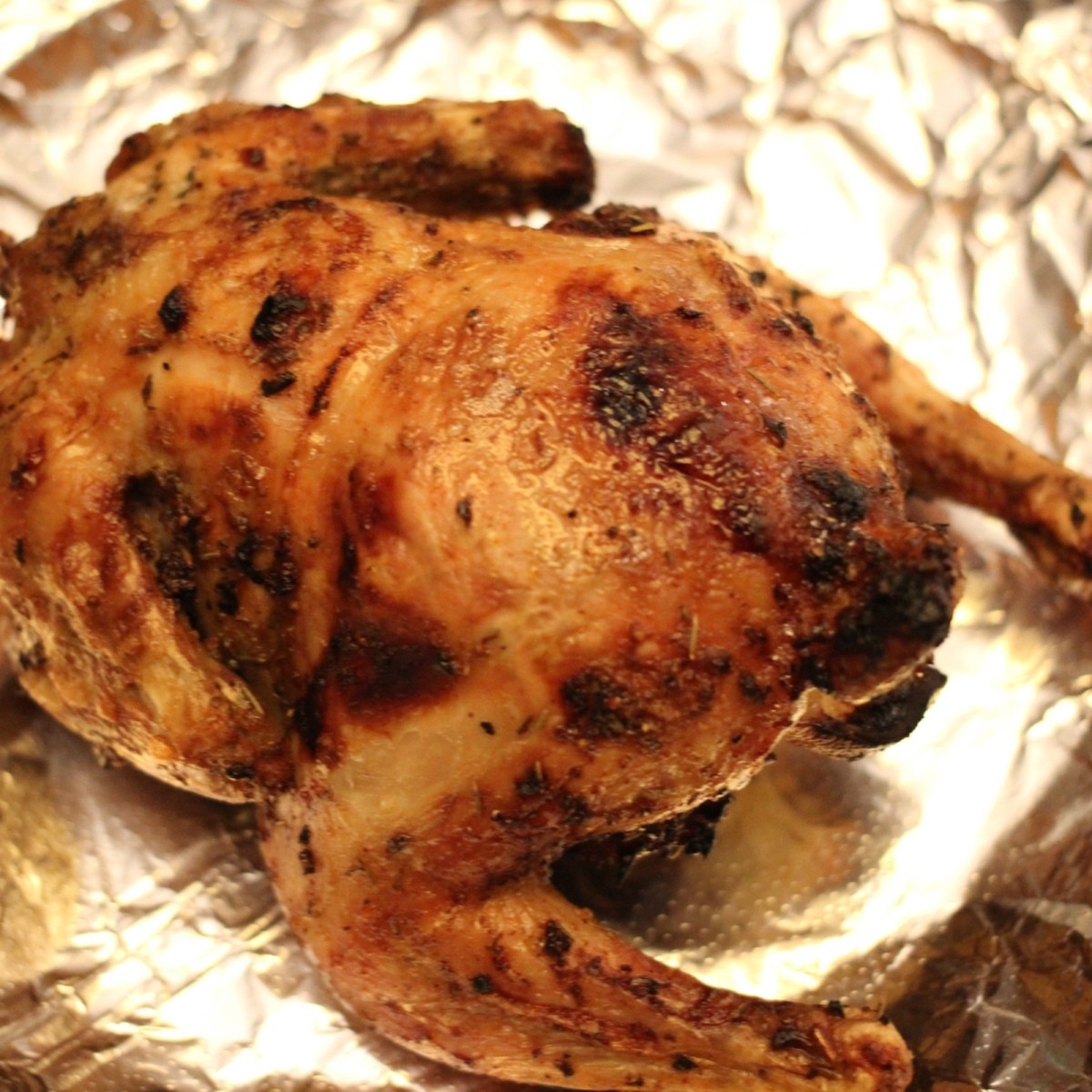 Air Fry Rotisserie Cornish Hen | ThriftyFun