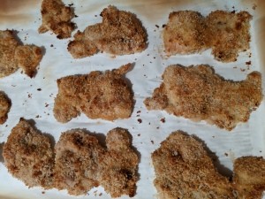 Panko baked chicken.