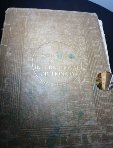 1927 Websters New International Dictionary Value?