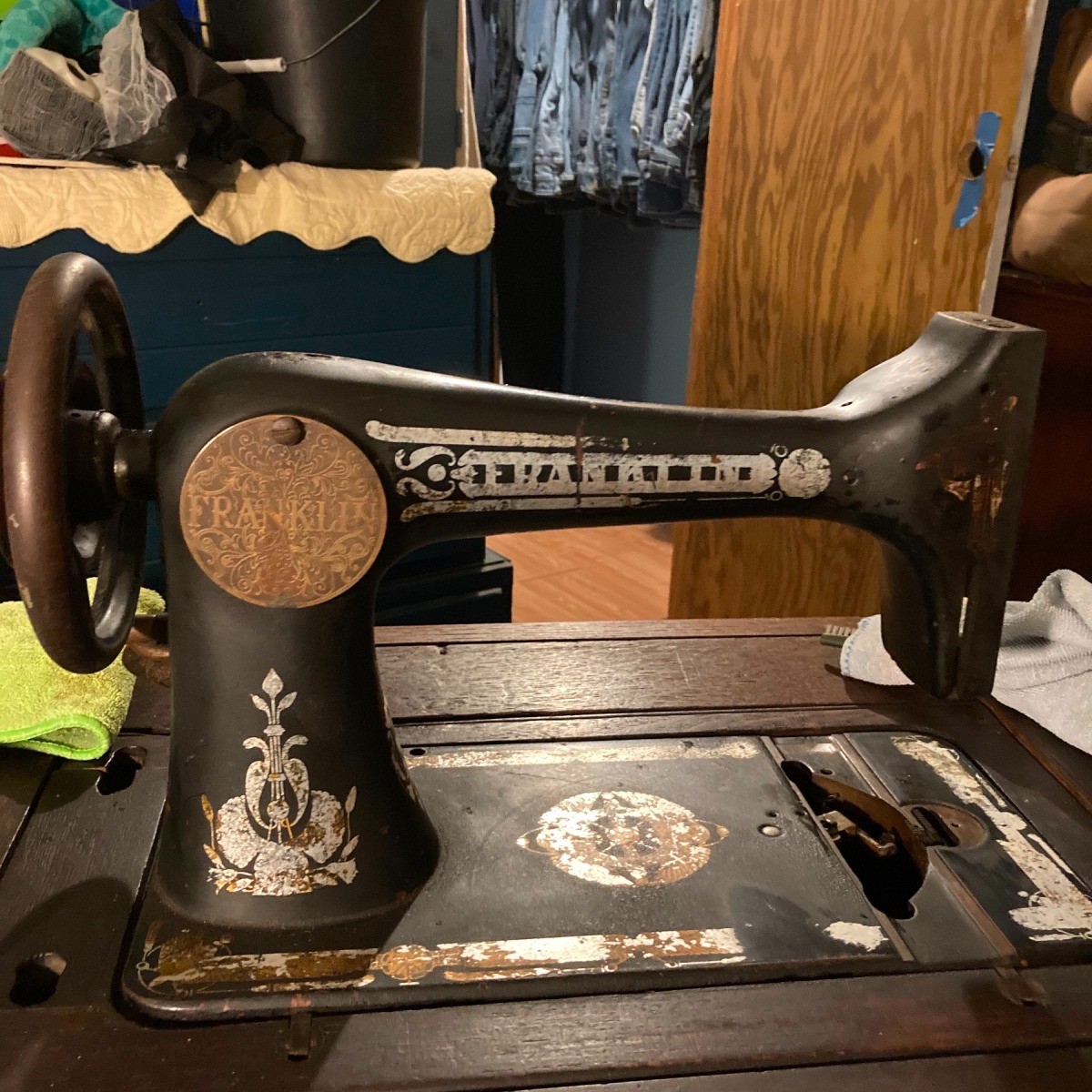 Information on Franklin Treadle Sewing Machine ThriftyFun