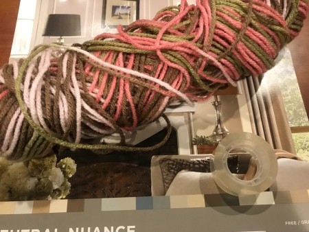 Yarn Heart Decoration