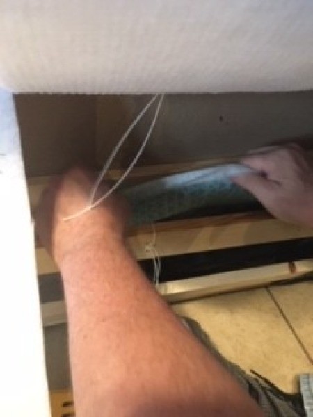 Reupholstered Chaise Lounge