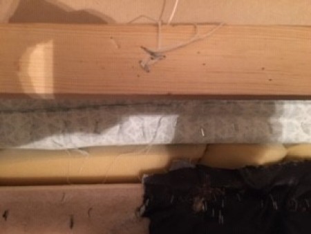 Reupholstered Chaise Lounge